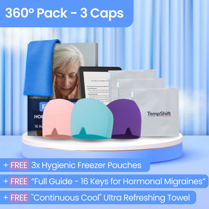 TempShift™ | Cooling Relief Cap (2025 Edition)